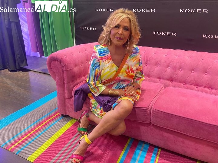 Lydia Lozano desata la locura en Salamanca: Mi primer viaje con amigas fue aquí