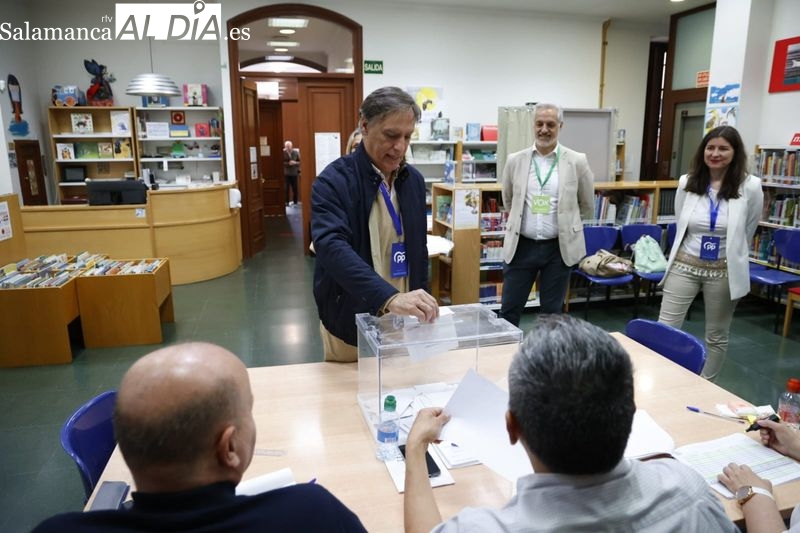 Carbayo anima a votar masivamente porque Europa es clave para el futuro de toda la provincia salmantina 