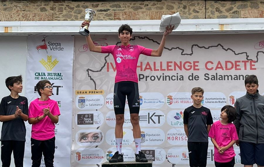 Samuel Allen, del Siega Verde, 1º salmantino en la Challenge Cadete provincial