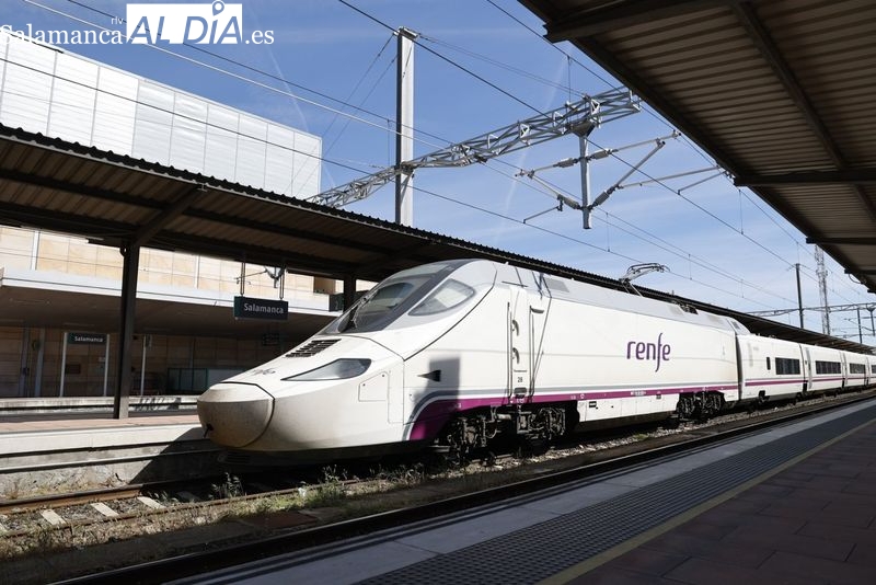 Renfe recupera desde este lunes los horarios del Alvia Salamanca-Madrid