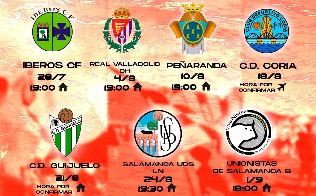 El Ciudad Rodrigo CF desvela su pretemporada, que abrirá contra el Íberos FC de Madrid