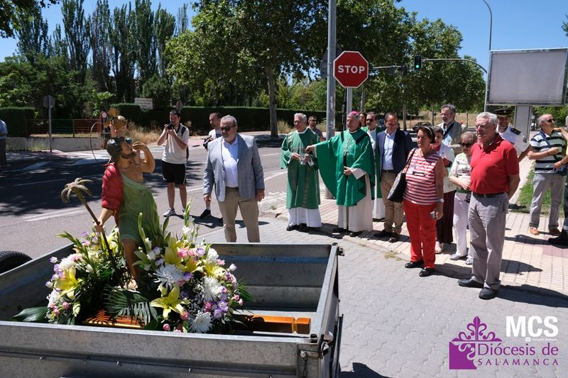 Bendiciones sobre ruedas por San Cristóbal