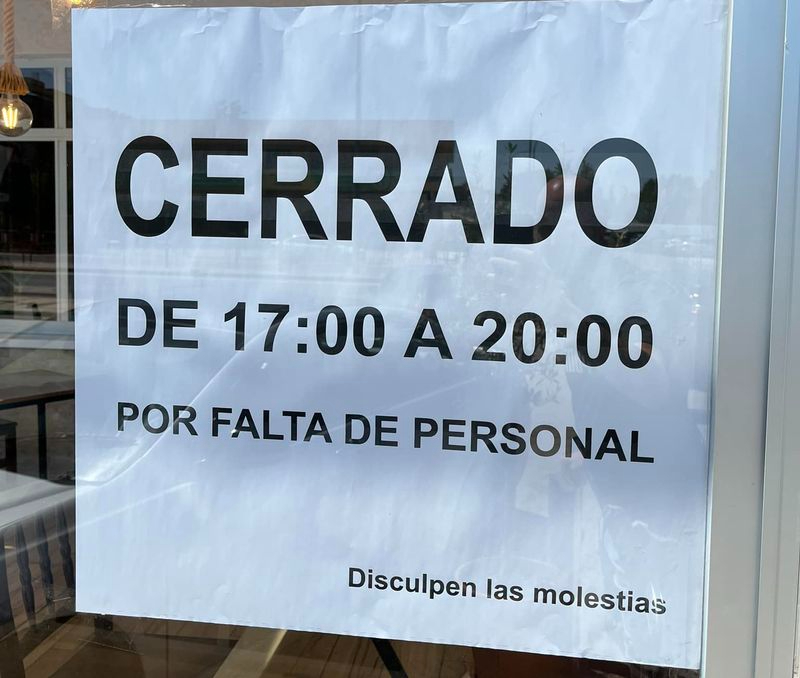 El restaurante de Salamanca que tiene que cerrar por falta de personal: Gracias a las paguitas no nos queda otra