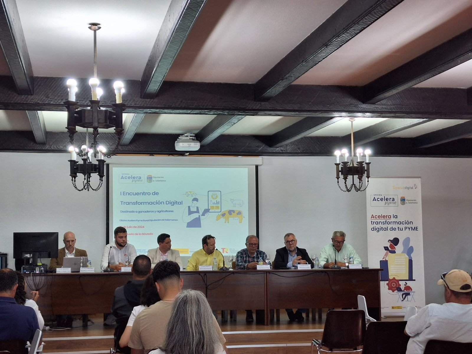 Castro Enríquez acoge el I Encuentro en materia de digitalización destinado a agricultores y ganaderos salmantinos