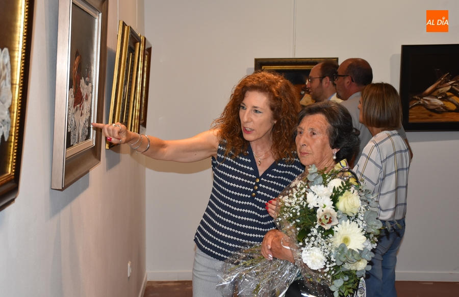 Nunci Martín muestra el trabajo pictórico de toda su vida en la Casa de la Cultura