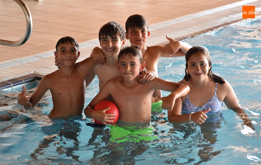 El Centro Acuático recibe un día más a los participantes en el Miróbriga Campus