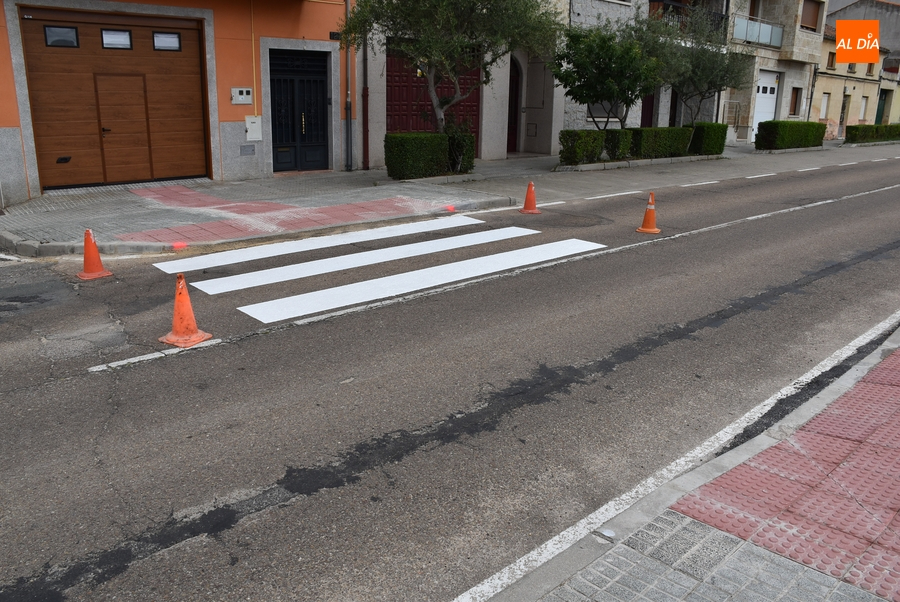 Creado un nuevo paso de cebra en la calle Santa Clara