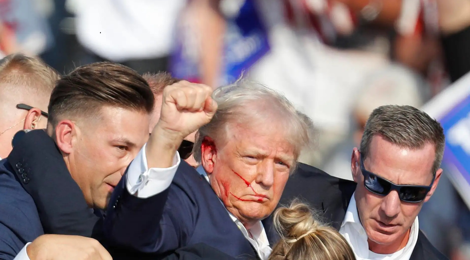 Donald Trump, herido leve tras sufrir un intento de asesinato en un acto de campaña en Pensilvania