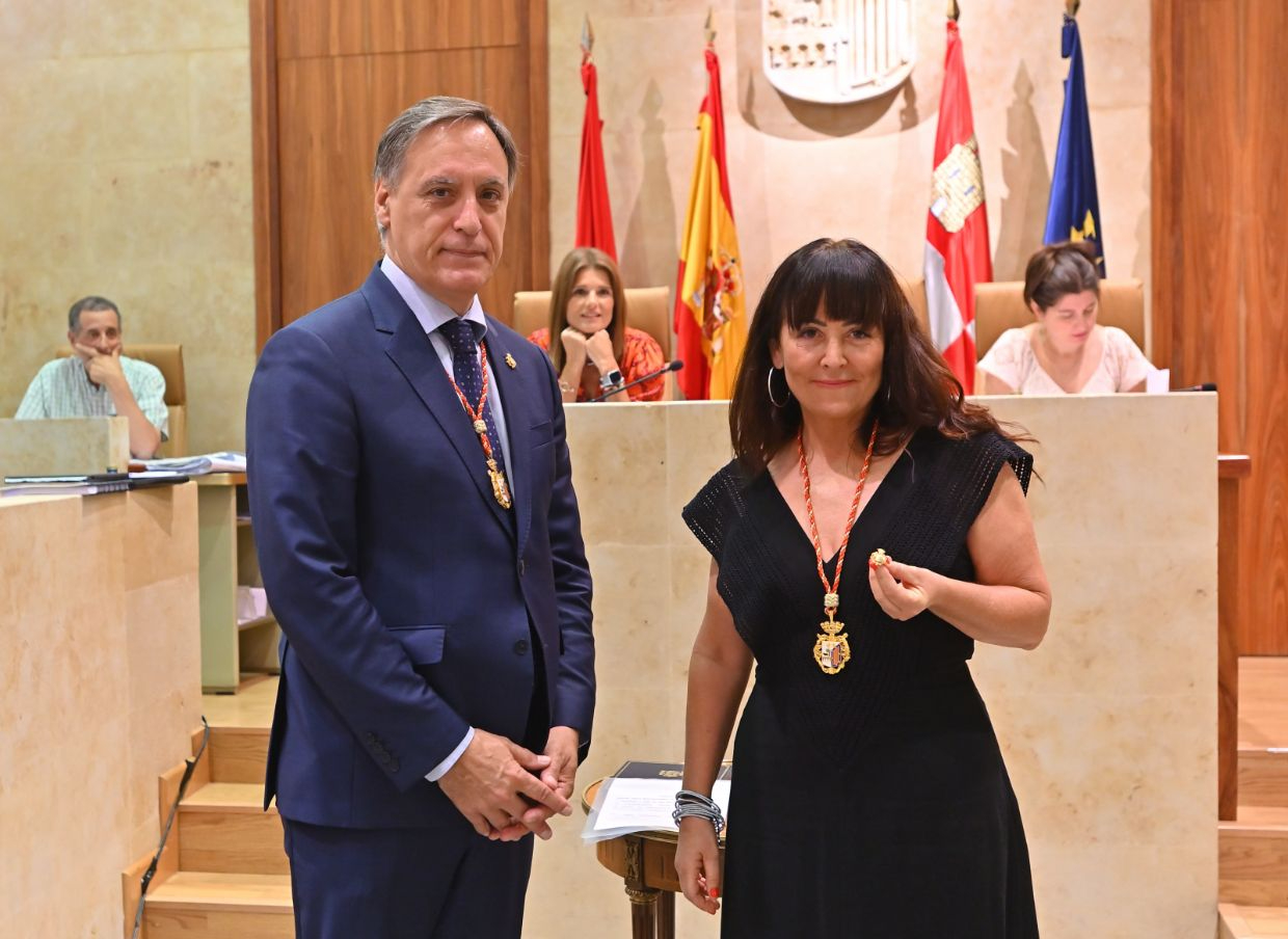 María de los Ángeles Carpio-Pérez, nueva concejala de Vox en el Ayuntamiento de Salamanca