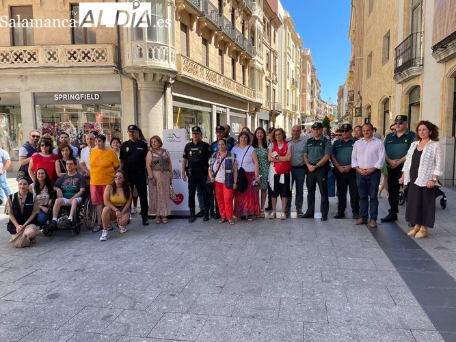 Fuerzas y Cuerpos de Seguridad sensibilizan en Salamanca sobre la infradenuncia en el Día de Víctimas de Delitos de Odio