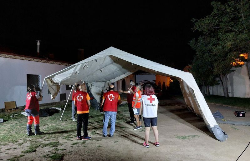 Más de un centenar de voluntarios de Cruz Roja Salamanca, preparados ante el riesgo de incendios