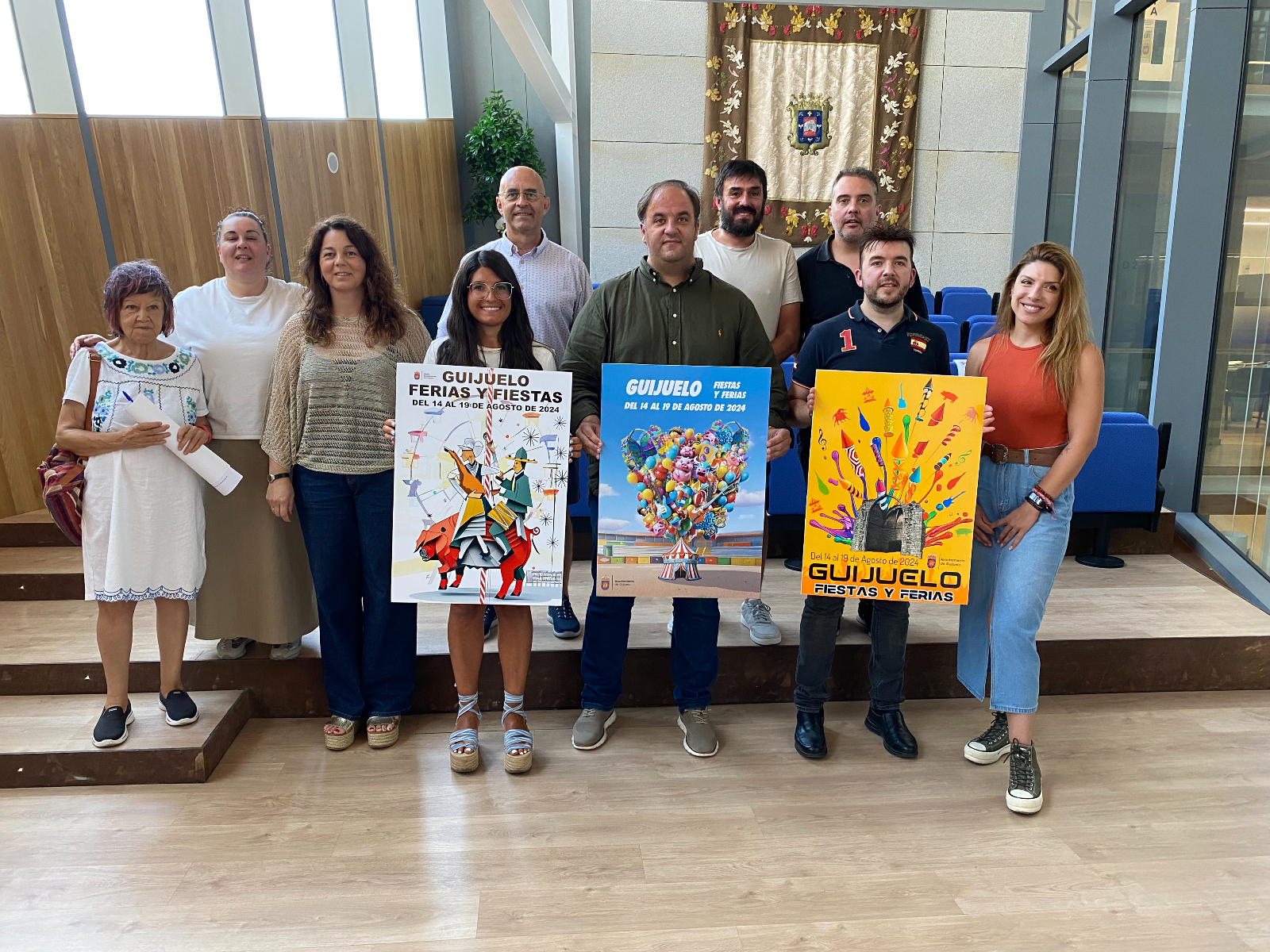 Volando voy gana el concurso del cartel anunciador de las Fiestas y Ferias de Guijuelo 2024