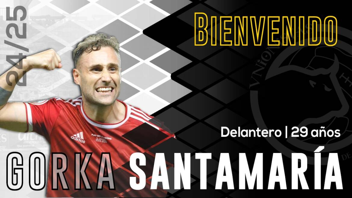 Gorka Santamaría, fichaje de renombre para la delantera de Unionistas