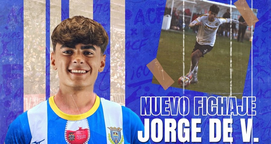 Jorge Vicente, cedido por el Salamanca UDS a la Arandina