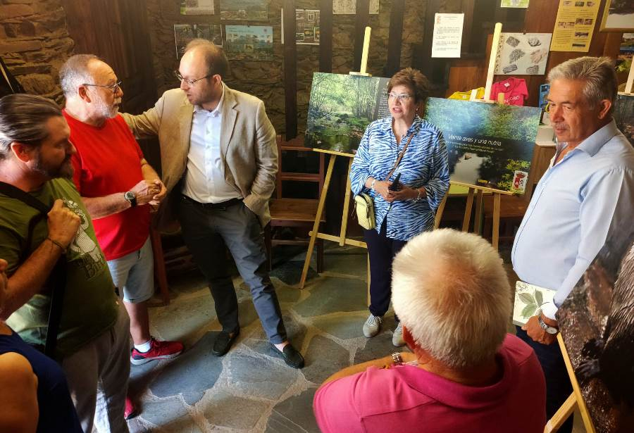 Monsagro ensalza con una exposición el patrimonio natural de la Reserva del Río Agadón