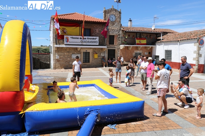 Guadramiro enfila el final de las fiestas con actividades infantiles y el cambio de varas entre mayordomos