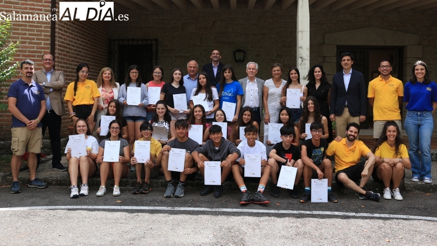 Iberdrola y la Consejería de Educación reconocen en Villarino a alumnos excelentes de Castilla y León