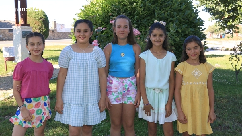 Corte de Honor Infantil de las Ferias y Fiestas de Vitigudino 2024: una a una