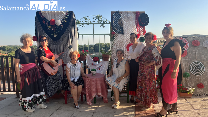 La asociación de mujeres de Alba de Tormes celebra el verano