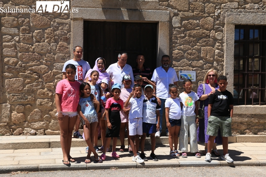 El Cubo de Don Sancho muestra su solidaridad con los niños saharahuis del programa de acogida Verano en paz