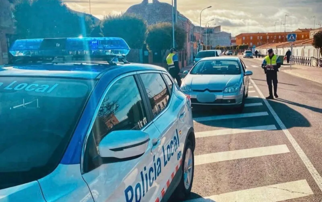 La Policía Local investiga a un conductor que triplicaba la tasa de alcohol en Peñaranda