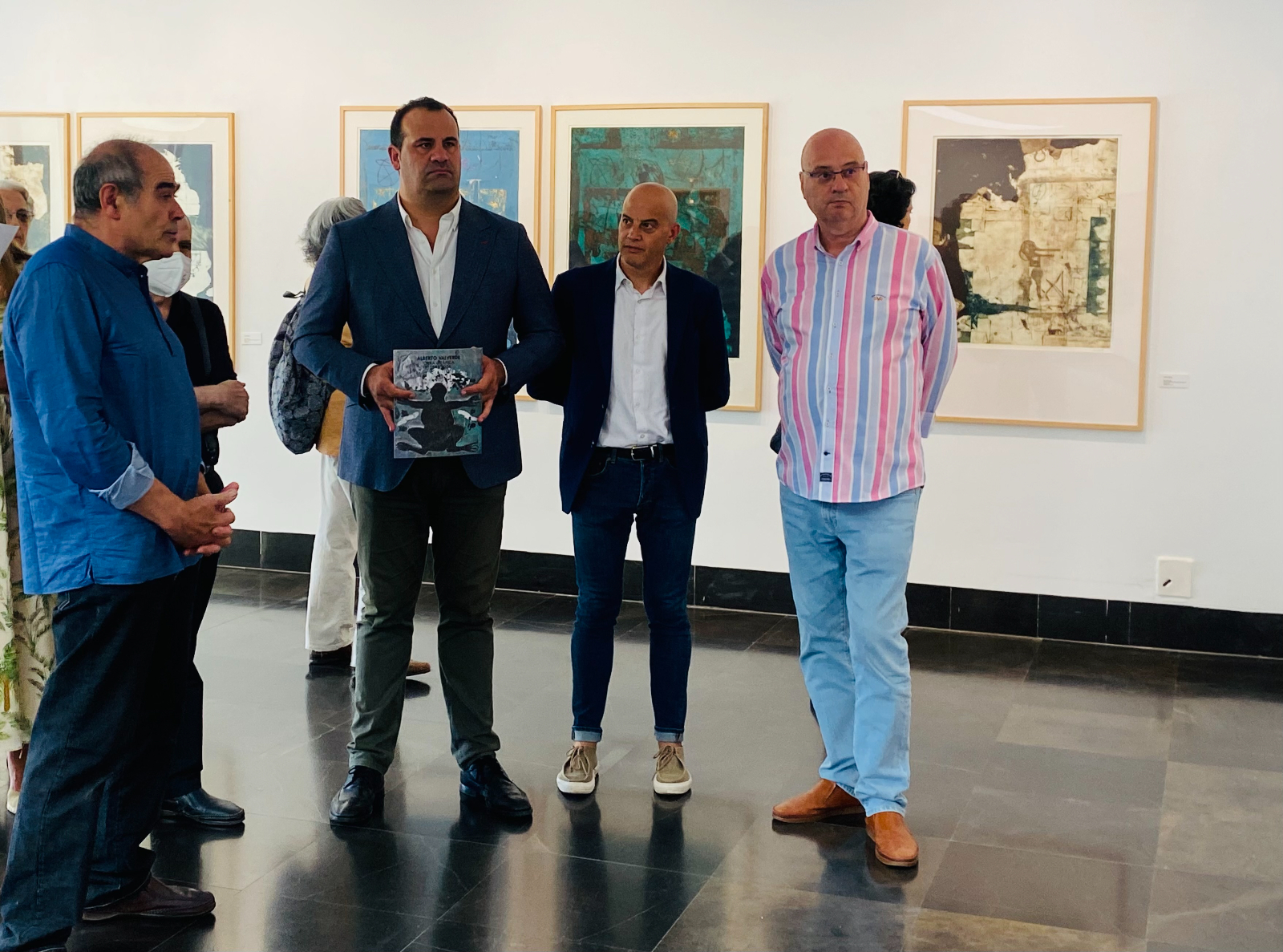 La sala Tragaluz de Santa Marta muestra los grabados de Alberto Valverde, reconocido grabador de CyL