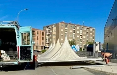 Abierto el plazo para que las peñas puedan alquilar carpas para las Ferias y Fiestas 2024