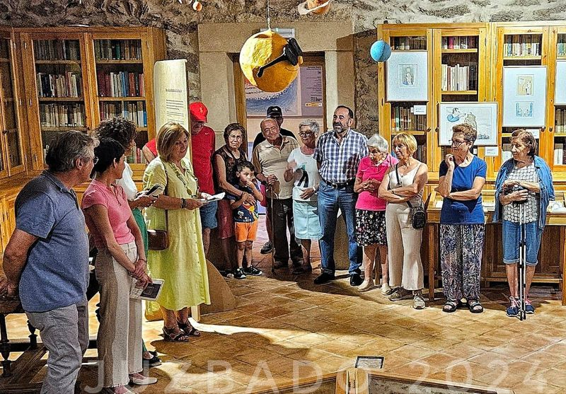 La exposición ‘Ilustrando la ciencia con dibujos de Krahn llega a Juzbado