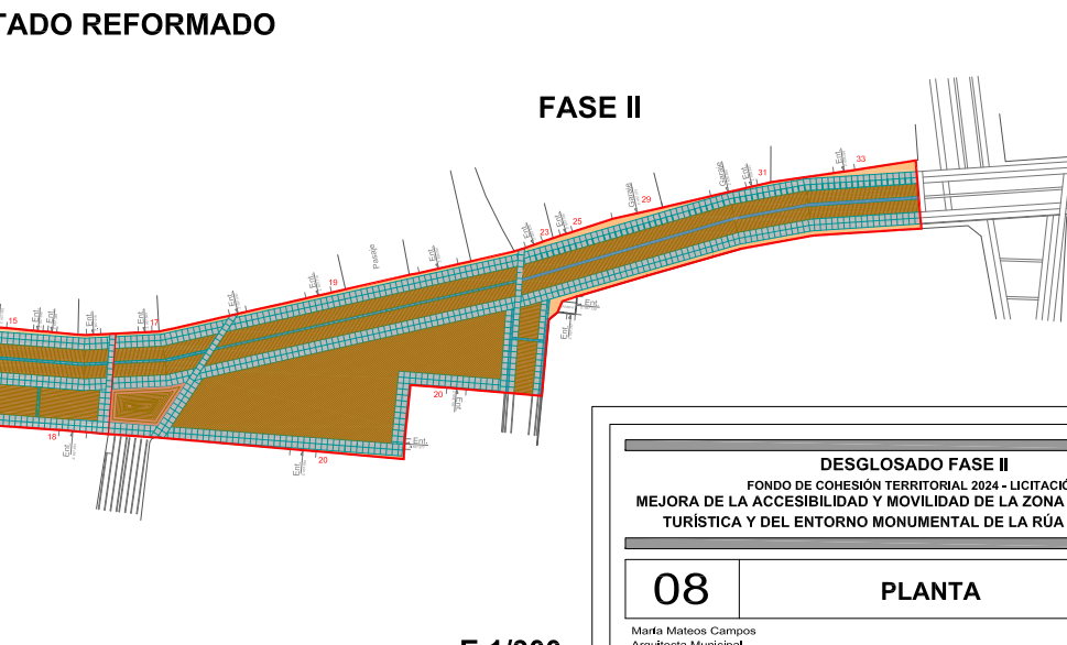 Se busca una empresa para ejecutar la reforma del tramo que falta de la Rúa del Sol