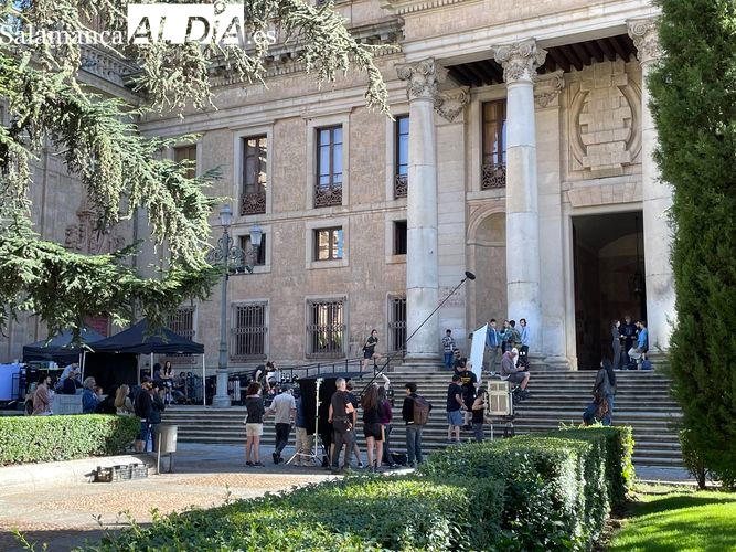 ¡Acción! Salamanca, escenario del rodaje de la nueva serie de Amazon Prime Vídeo