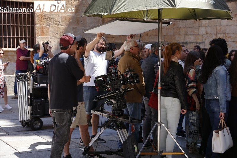 Así ha sido el rodaje en Salamanca de la nueva serie de Amazon Prime
