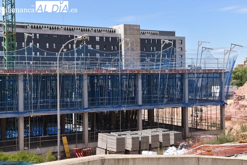 Novedades sobre las obras del edificio de consultas del Hospital de Salamanca