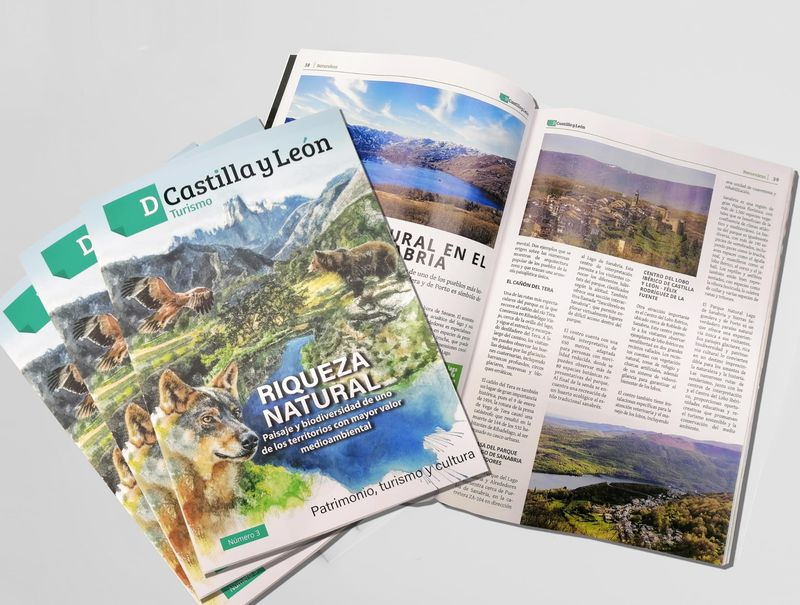 Sale a la calle el número 3 de la revista ‘DCastilla y León’ poniendo en valor la riqueza natural de la comunidad
