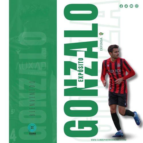 Gonzalo Expósito, nuevo jugador del Club Deportivo Guijuelo 