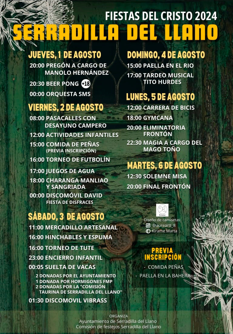 Serradilla del Llano tendrá de nuevo una suelta nocturna de vacas en sus fiestas	