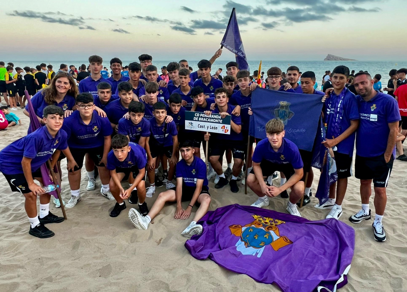 El CD Peñaranda comienza con fuerza su participación en el Costablanca Cup 2024