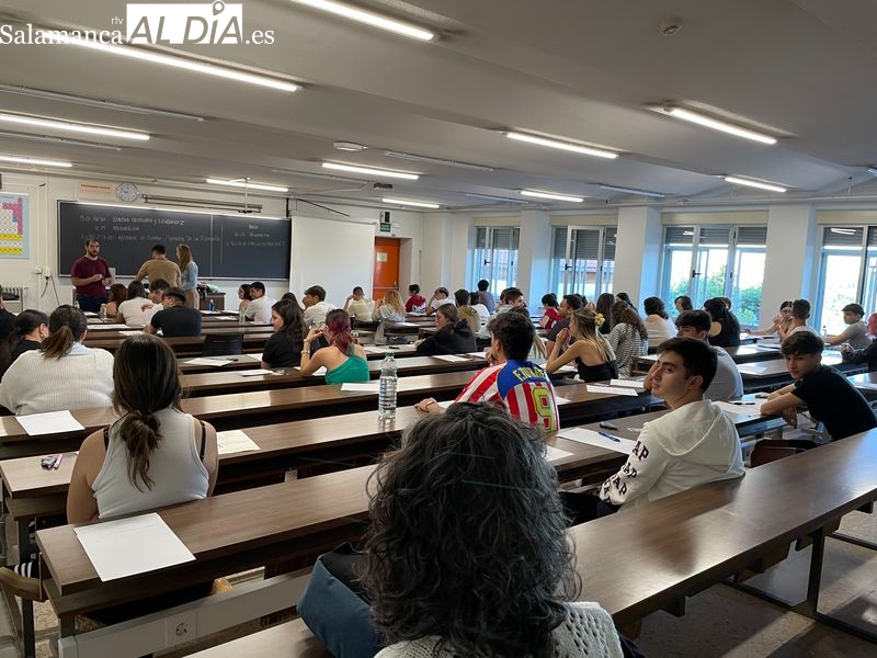 Están nerviosos, apunta el coordinador de la EBAU en Salamanca ante el inicio de la segunda convocatoria
