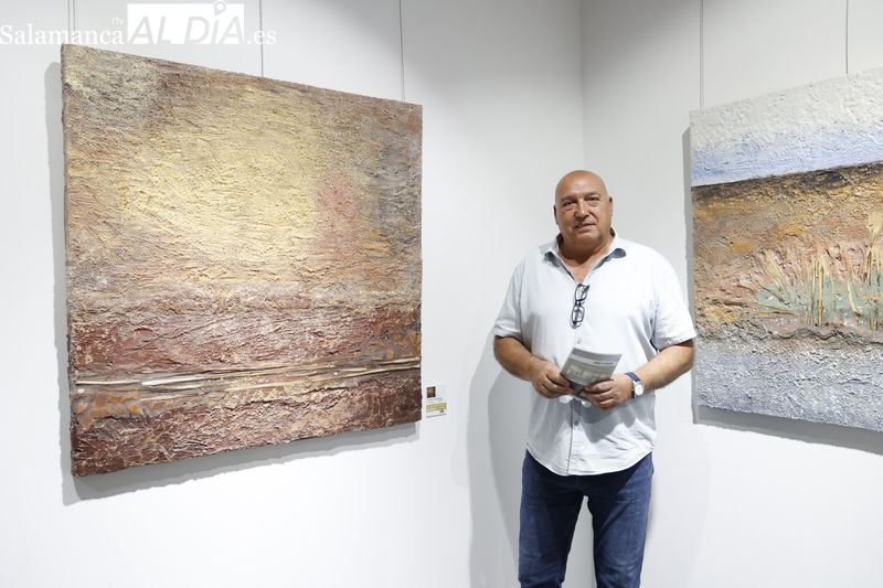 Sueños en el tiempo, la pintura de Javier Castilla conquista el Palacio de Figueroa