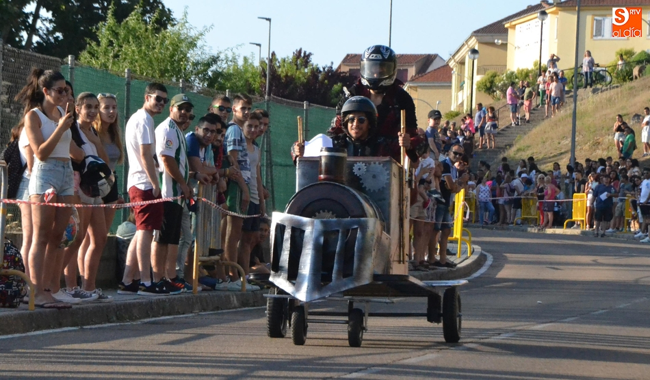Una competición de Autos-locos, estrella de la II Semana Deportivo Cultural de Campillo de Azaba 