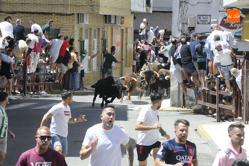 Seis toros de Carmen Valiente protagonizan el segundo encierro de San Buenaventura