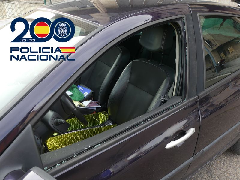 Robos en el interior de varios coches de un aparcamiento público de Salamanca