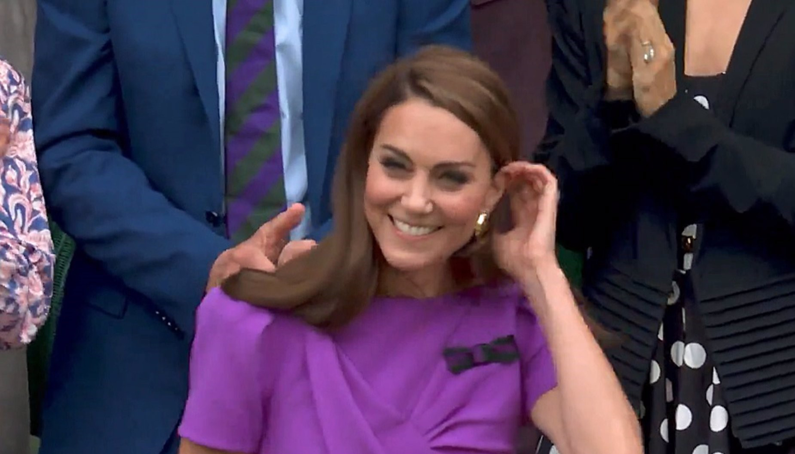 Kate Middleton deslumbra en la final de Wimbledon en su reaparición tras anunciar el cáncer