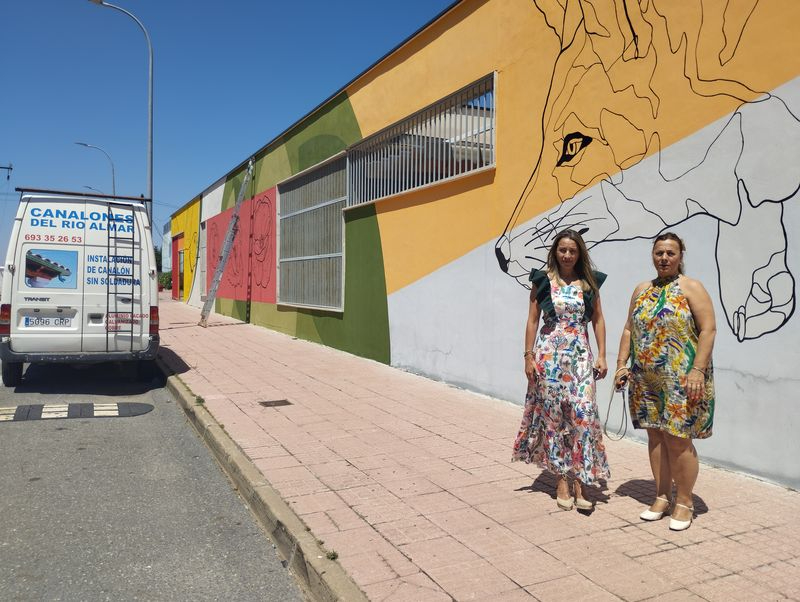 Arrancan las obras de reparación de la cubierta de la Escuela Infantil de Santa Marta