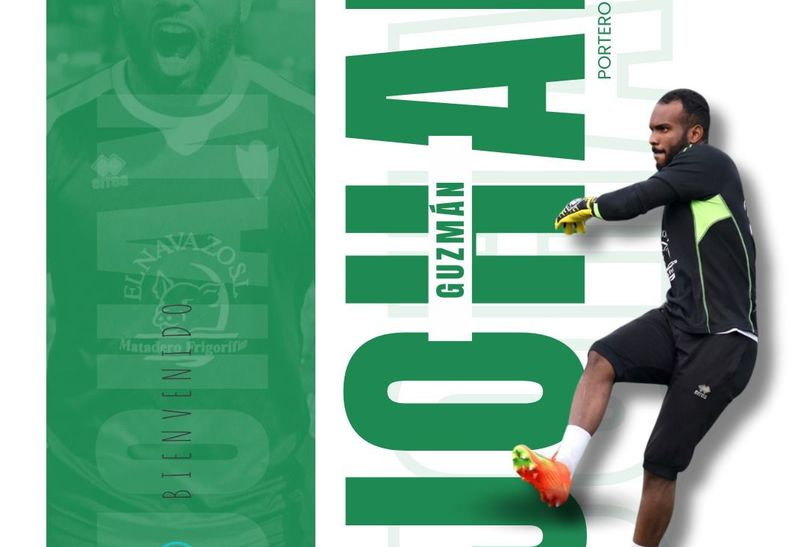 Johan Guzmán volverá a defender la portería del CD Guijuelo