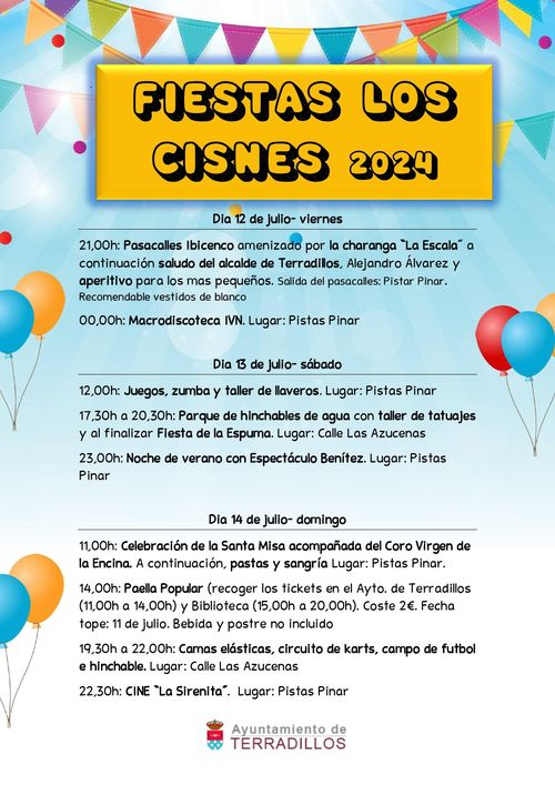 La urbanización de Los Cisnes calienta motores para sus fiestas