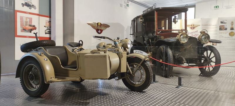 Una motocicleta BMW R75 con Sidecar de 1943, pieza del mes del MHAS 