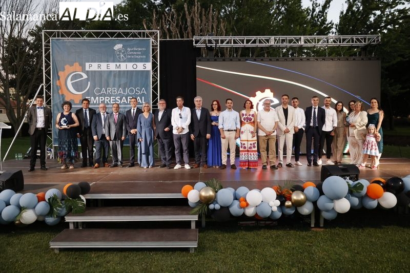 Los XII Premios Carbajosa Empresarial reconocen el trabajo y esfuerzo de seis empresas del municipio 