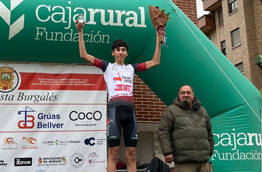 El ciclista del Siega Verde Samuel Allen Merchán disputará el Campeonato de España Cadete