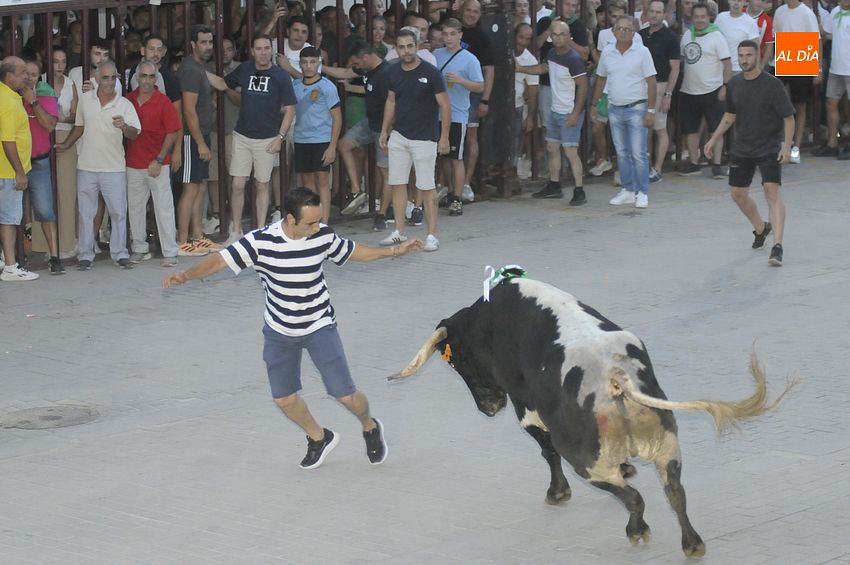 Buen juego del toro berrendo donado por el colectivo de autónomos para San Buenaventura