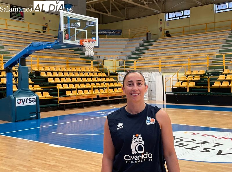 La capitana de Perfumerías Avenida se encuentra con ganas de disfrutar en la pista